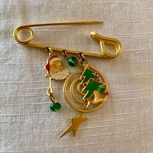 Costume Christmas Pin